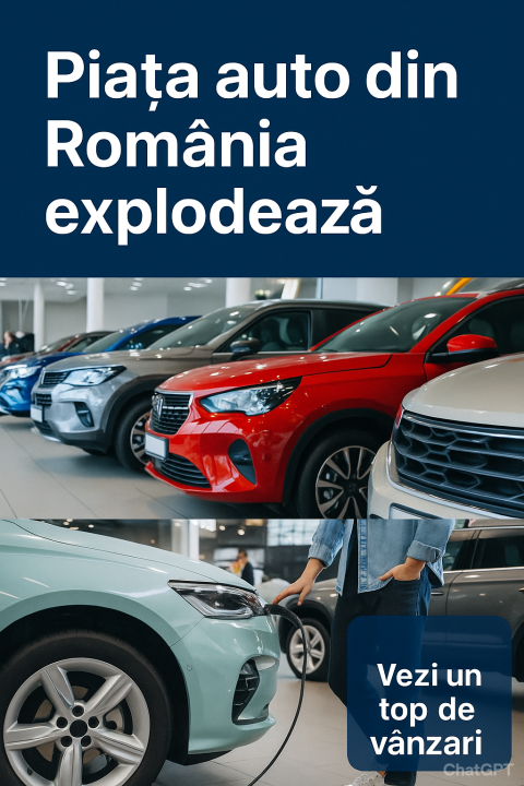 Piața auto din România explodează: ce mașini se vând cel mai bine în 2025...