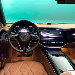 Mercedes-Maybach S-Class 2027 interior MBUX Superscreen